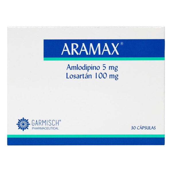 ARAMAX 5/100 MG 30 CAPSULAS