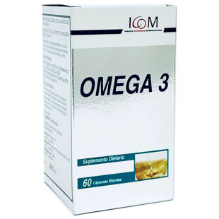 OMEGA 3 300 MG 60 CAPS.BLAN ICOM