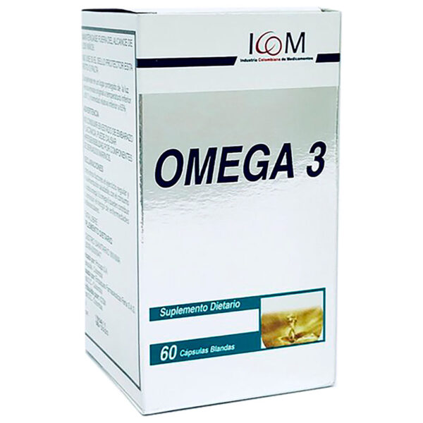 OMEGA 3 300 MG 60 CAPS.BLAN ICOM