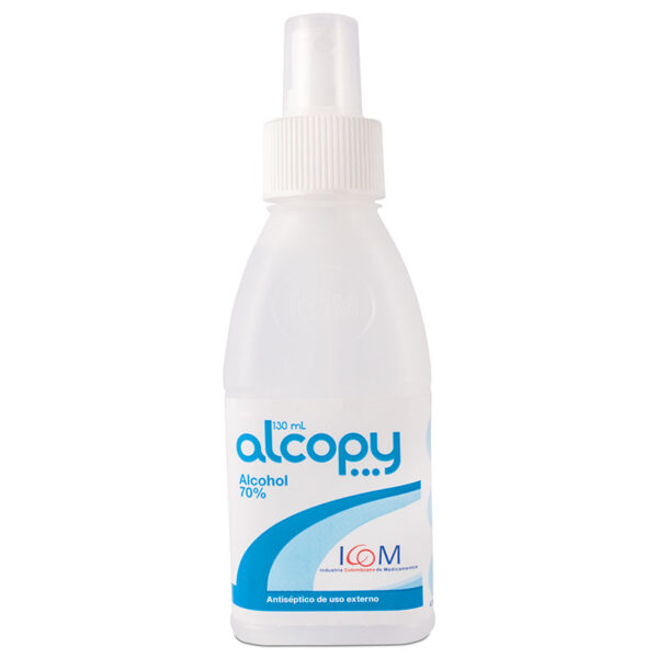 ALCOHOL ANTISEPTICO ALCOPY 130 ML SPR
