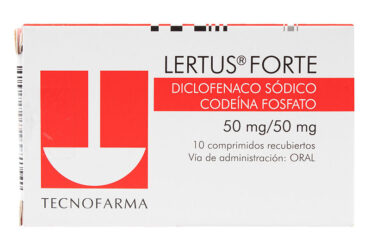 LERTUS FORTE 50 MG 10 COMPRIMIDOS