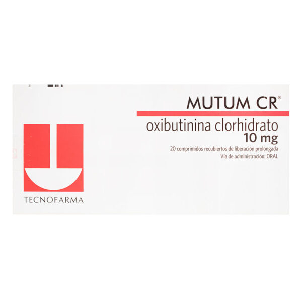 MUTUM CR 10 MG 20 TABLETAS