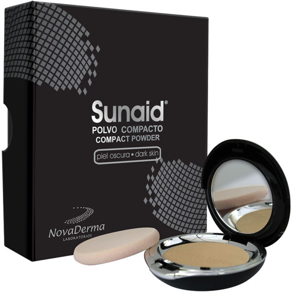 SUNAID POLVO COMP P.OSCURA 12 GR REDONDO