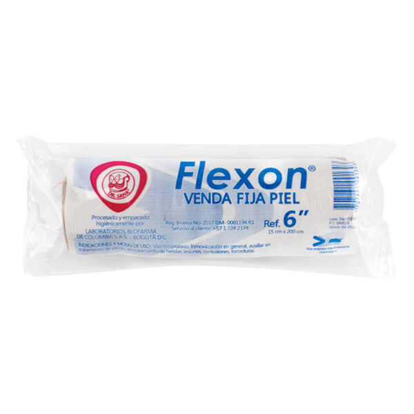 VENDA FLEXON FIJA COLOR PIEL 6X5