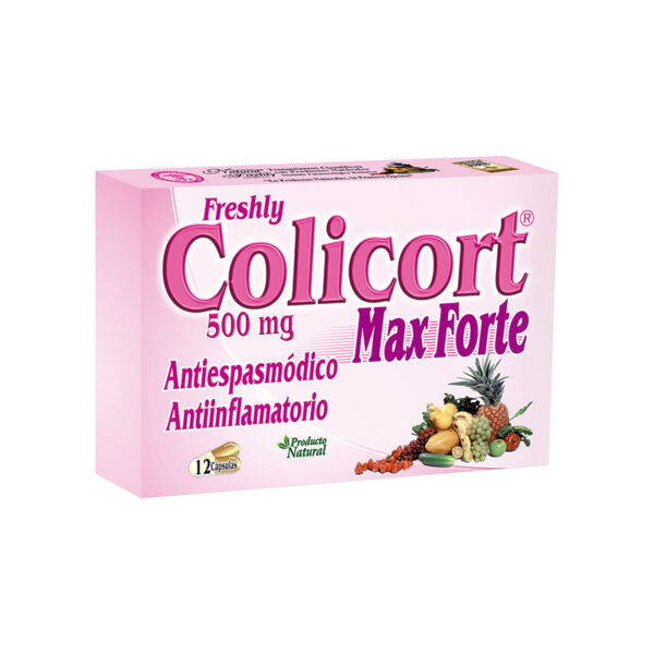 COLICORT 500 MG 12 CAPSULAS