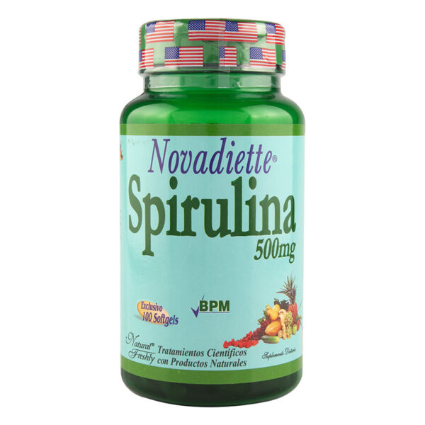 NOVADIETTE SPIRULINA 100 SOFTGEL NF