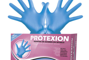 GUANTE EXAMEN NITRILO PROTEX T.S 100 UND