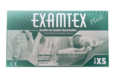 GUANTE EXAMTEX PROTEX 100 UND T.XS