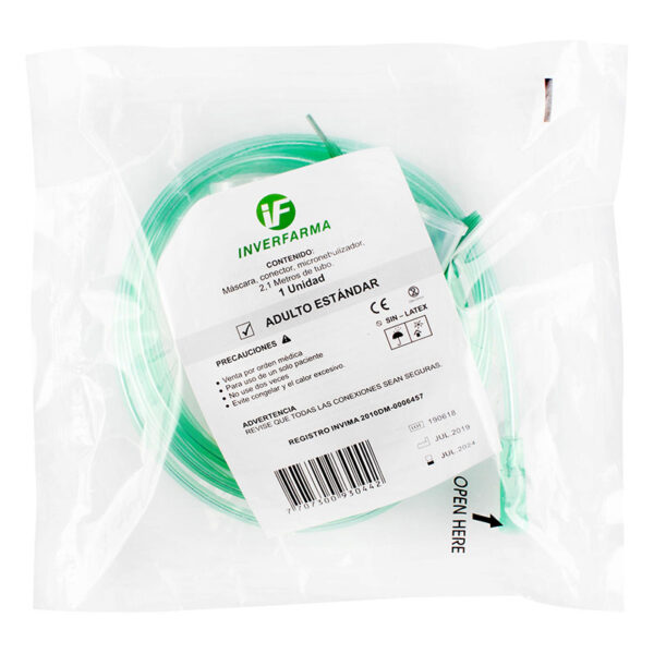 KIT NEBULIZACION ADULTO INVERFARMA