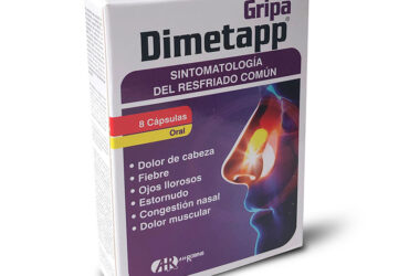 DIMETAPP GRIPA 500 MG 8 CAP