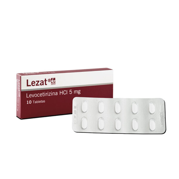 LEZAT 5 MG 10 TABLETAS(PB)