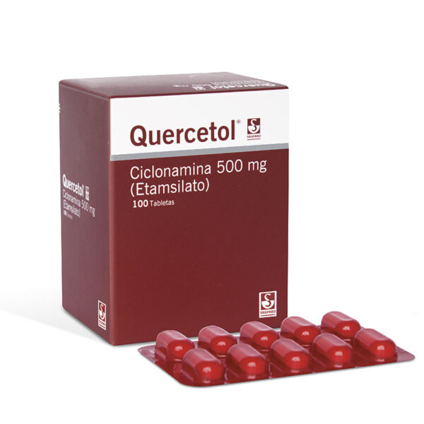 QUERCETOL 500 MG 100 TABLETAS (A)