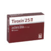 TIROXIN 25 MG 50 TABLETAS(PDB)