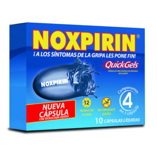 NOXPIRIN QUICK GEL 10 CAPSULAS