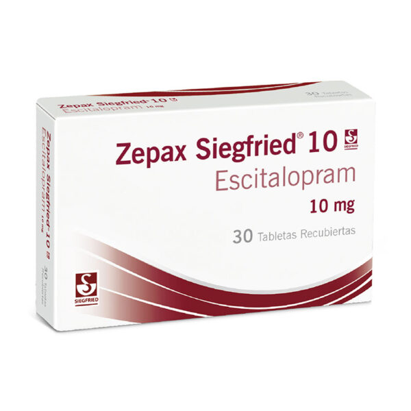 ZEPAX ESCITALOPRAM 10 MG 30 TBS(PDB)