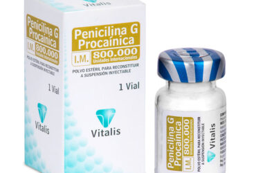 PENICILINA G PROCA. 800000U.I 1 AMP VT