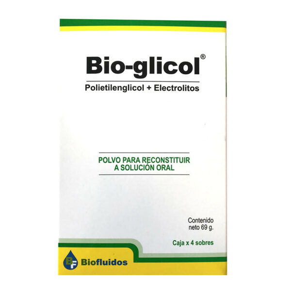 BIO GLICOL C.ELECTROLITOS 69 GR 4 SBS