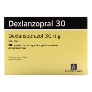 DEXLANZOPRAL 30 MG 30 CAPSULAS(3%+)(PAE)