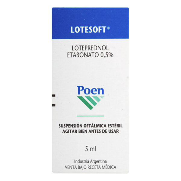 LOTESOFT 0.5% GOTAS 5 ML(3%+)