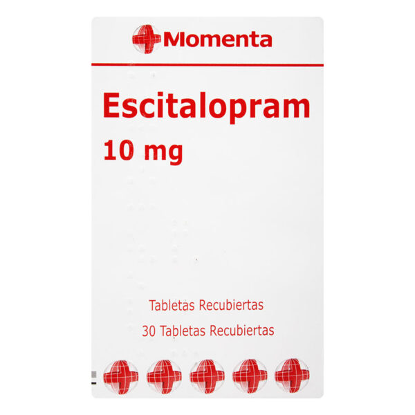 ESCITALOPRAM 10 MG 30 TBS MOMENTA