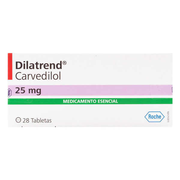DILATREND 25 MG 28 TABLETAS (M)