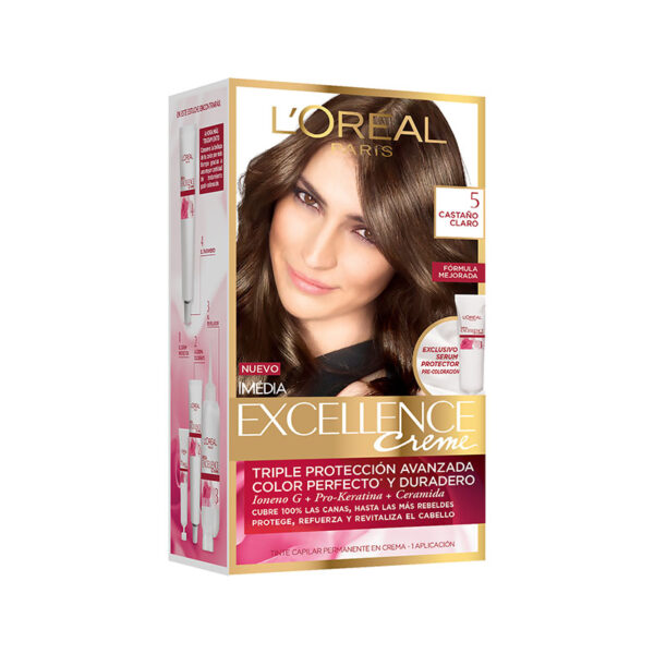 2 TUBO  EXCEL (IMEDIA) 5 CASTANO CLARO