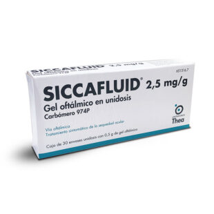 SICCAFLUID MONODOSIS 2.5 MG 30 UDS