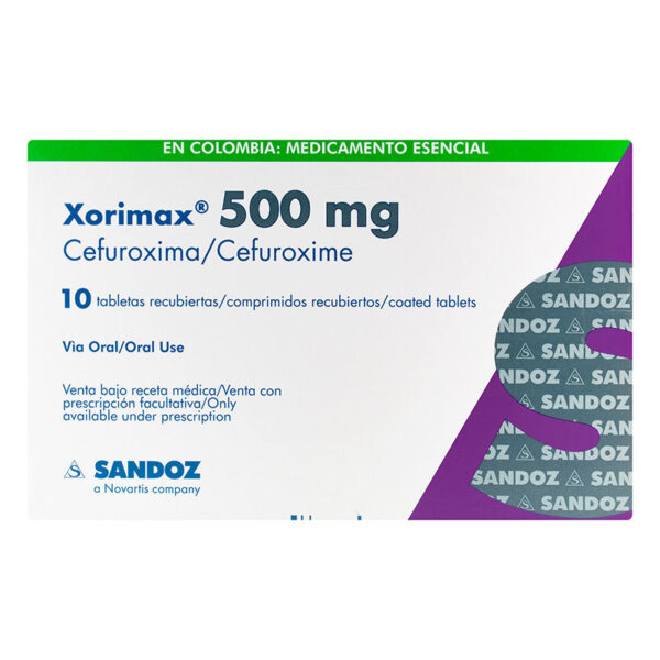 XORIMAX 500 MG 10 TABLETAS SZ (A) (PB)