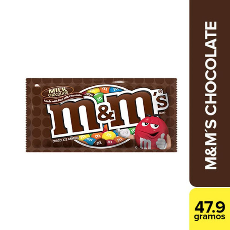 Chocolate M Y M Milk Plain 48 Gr - Imagen 2