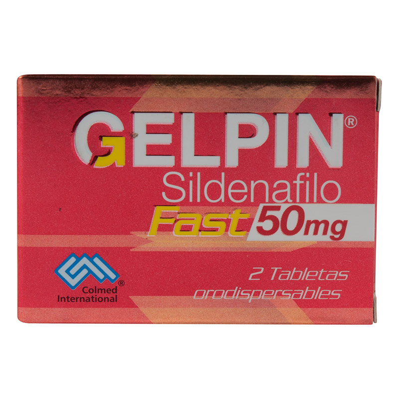 Gelpin Fast Sildenafil 50 Mg 2 Cápsulas Pc - Imagen 2