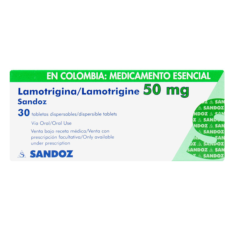 Lamotrigina 50 Mg 30 Tabletas Sz(M)21900 - Imagen 2