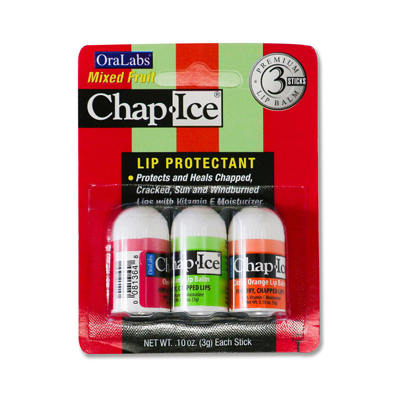 Protector Labial Chap Ice Mini Blister 3 Unidades