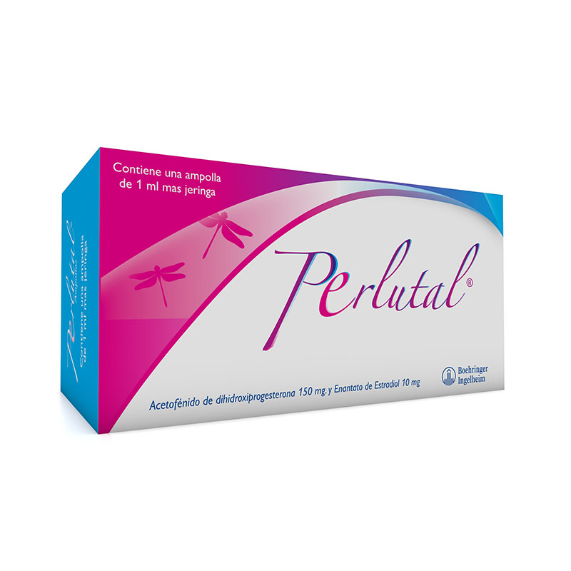 Perlutal Ampolla Con Jeringa - Imagen 2