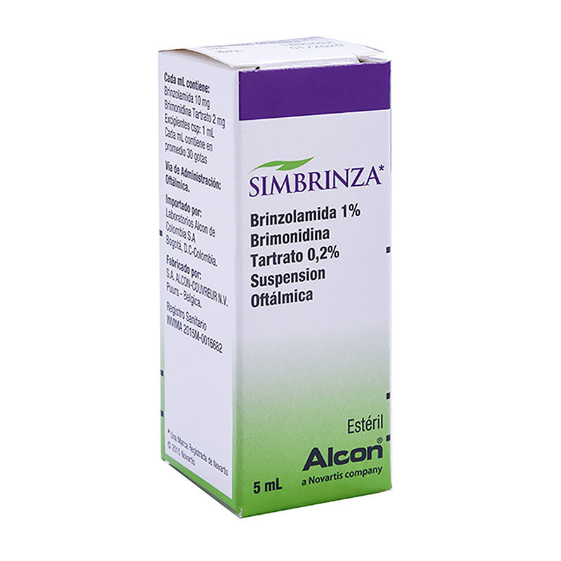 Simbrinza Gotas Oftálmicas 5 Ml (A)(Pae) - Imagen 2