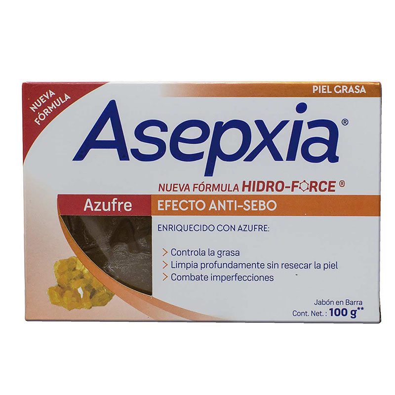 Jabón Asepxia Azufre 100 Gr(Sf)