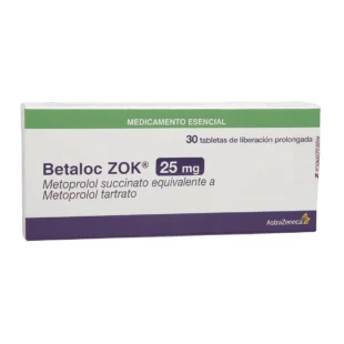 BETALOC ZOK 25 MG 30 TBS(P)9263(SC)(SF)