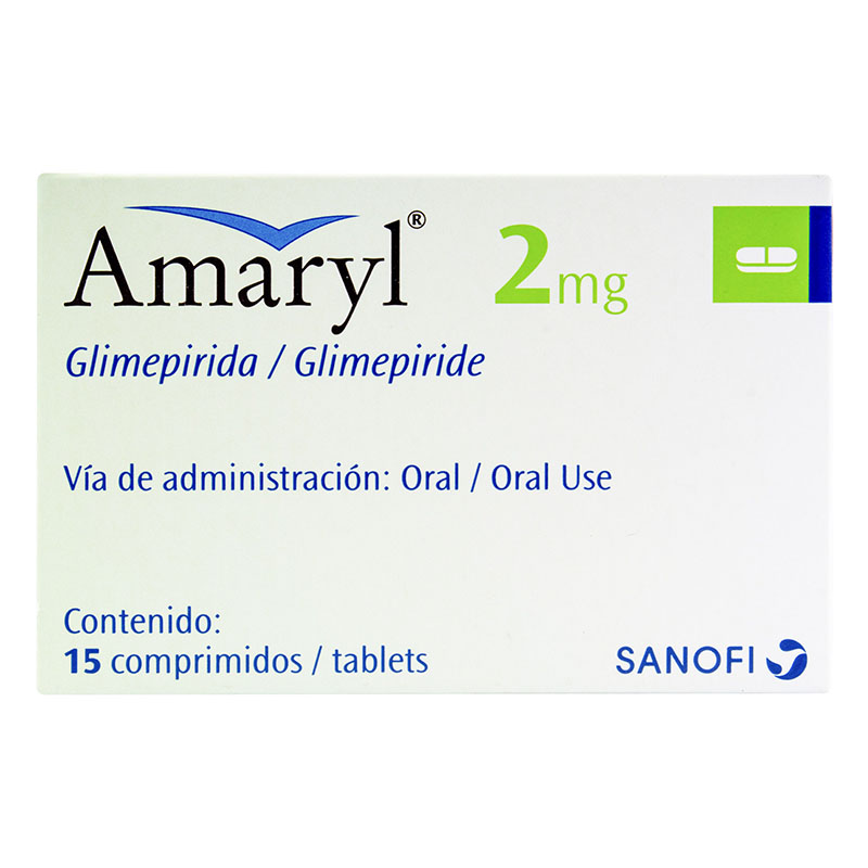 Amaryl 2 Mg 15 Comprimidos (3%+) - Imagen 2