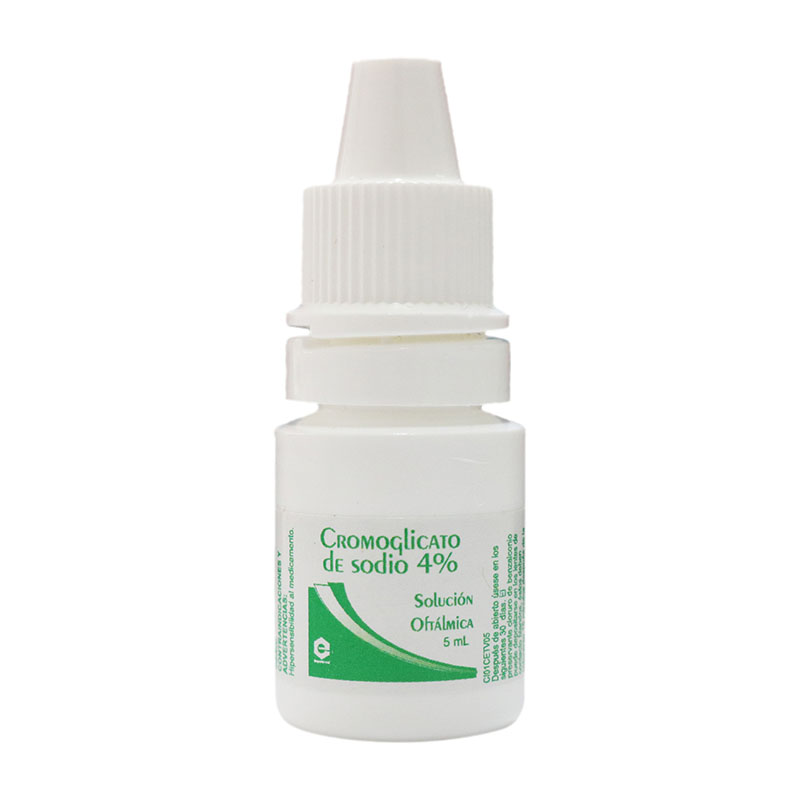 Cromoglicato De Sodio 4% Oftálmicas 5 Ml Ex