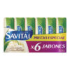6 Jabones Savital Sábila Y Avena 125 Gr Precio Especial