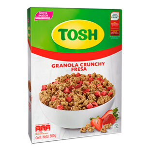Cereal Granola Tosh Fresas 300 Gr