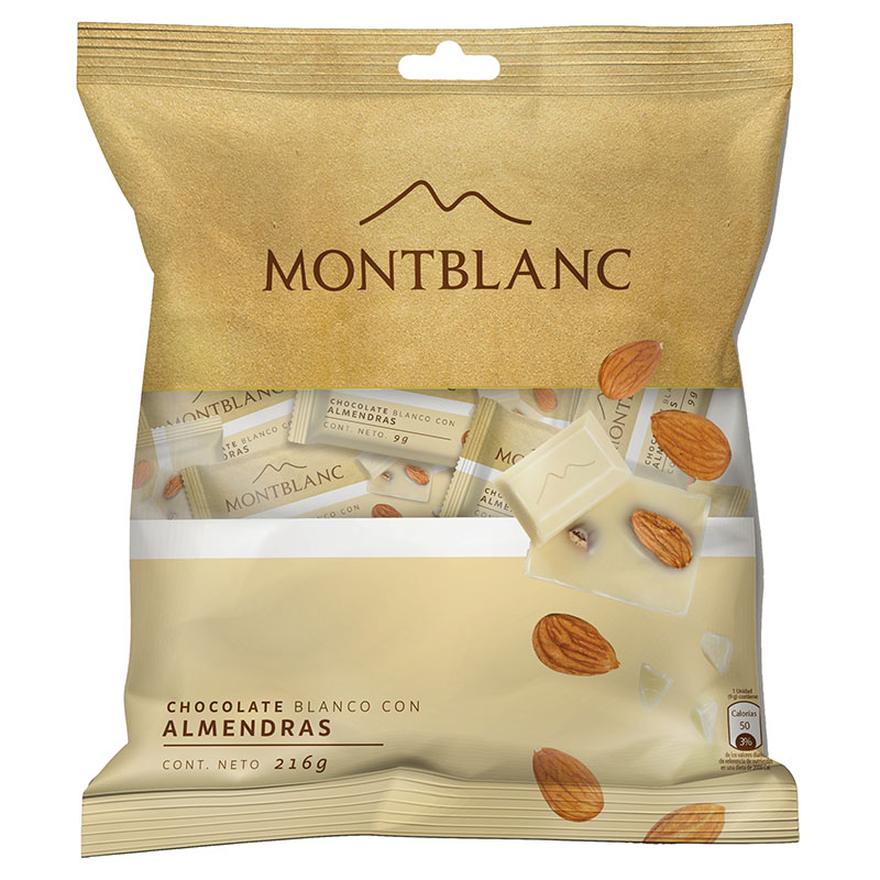 Chocolatina Mini Mont Blanc 9 Gr 24 Unidades