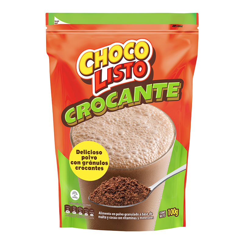 Chocolisto Crocante Pg 100 Gr