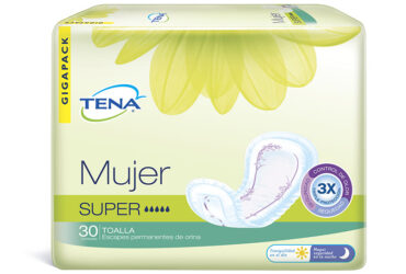 Toalla Tena Mujer Súper 30 Unidades