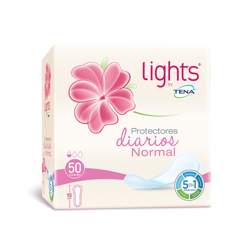 Protector Lights By Tena 50 Unidades