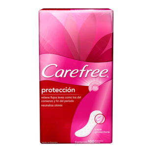Protector Carefree Original 100 Unidades