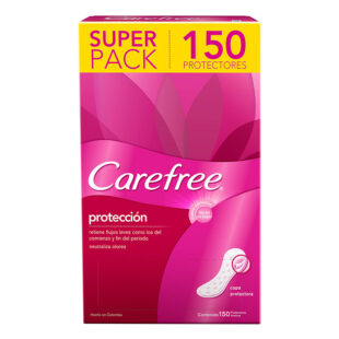 Protector Carefree Original 150 Unidades Súper Pack
