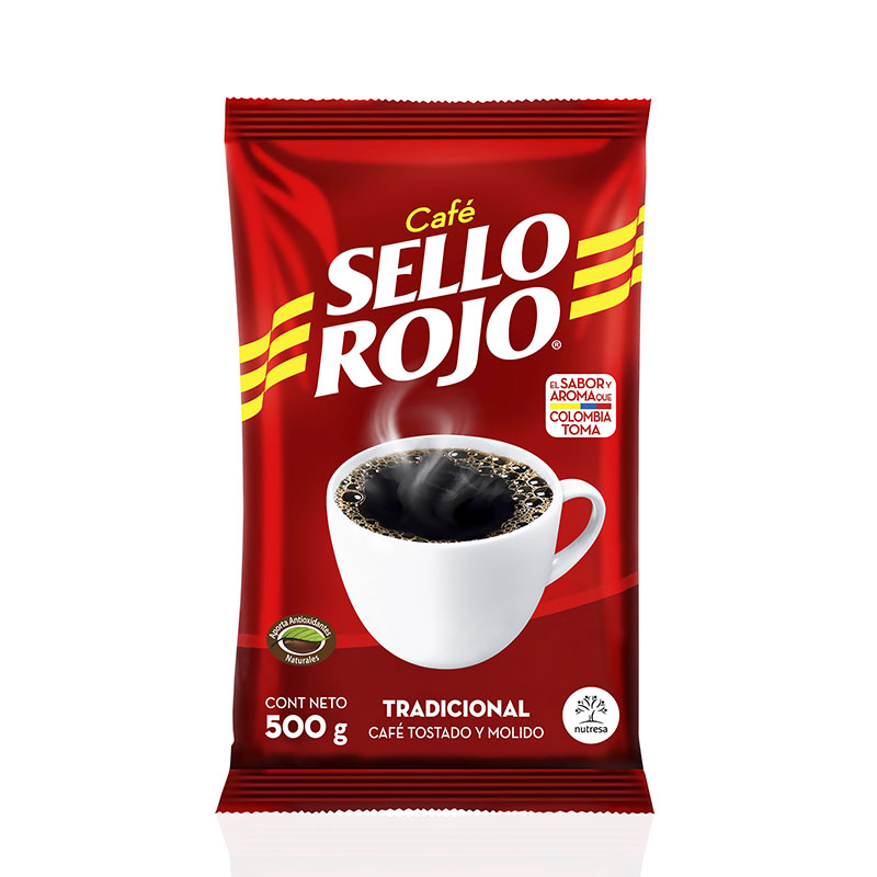 Café Molido Sello Rojo 500 Gr