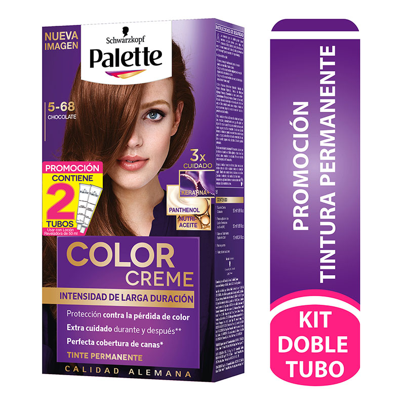 Palette Color Creme Kit 5 - 68 Chocolate + Dt