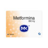 Metformina 850 Mg 30 Tabletas Mk