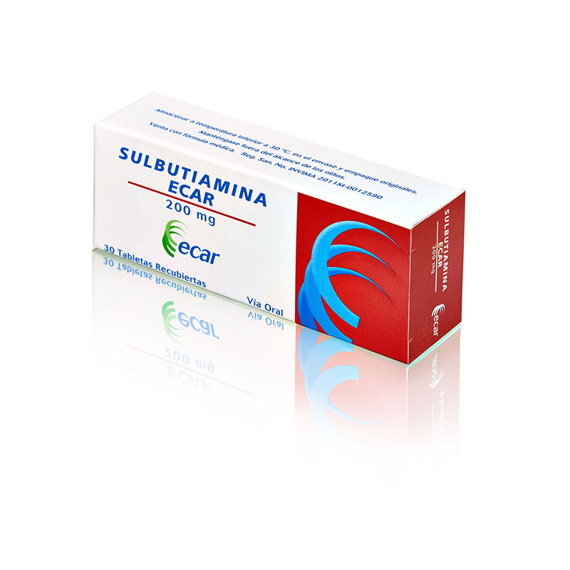 Sulbutiamina 200 Mg 30 Tabletas Ec - Imagen 2